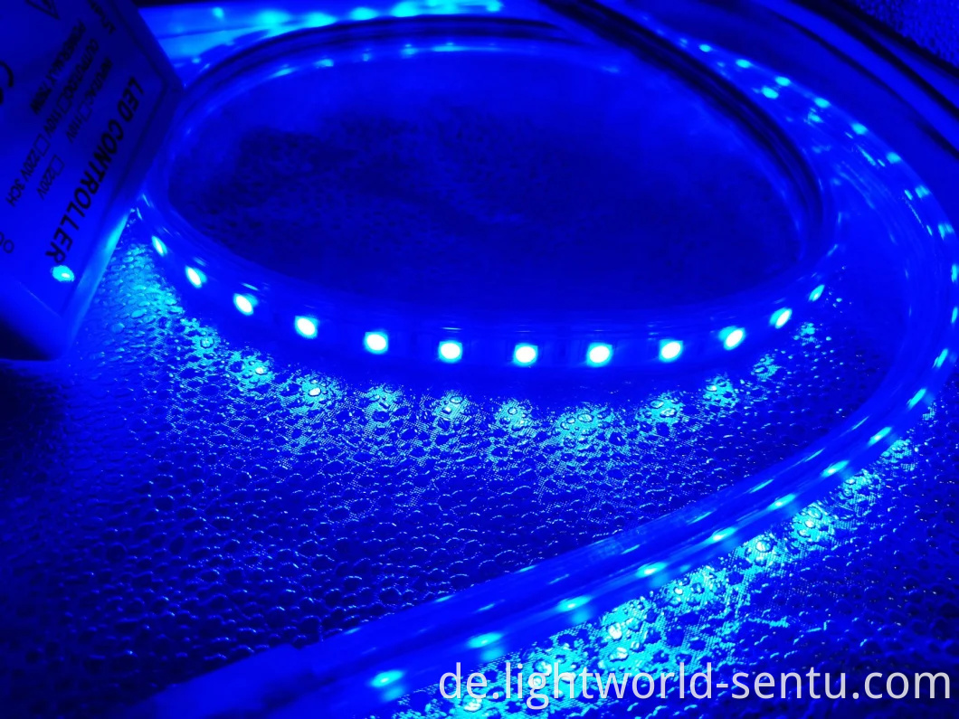 Wasserdichtes SMD5050 AC120V Flexible LED -Streifenlicht für die Weihnachtsdekoration